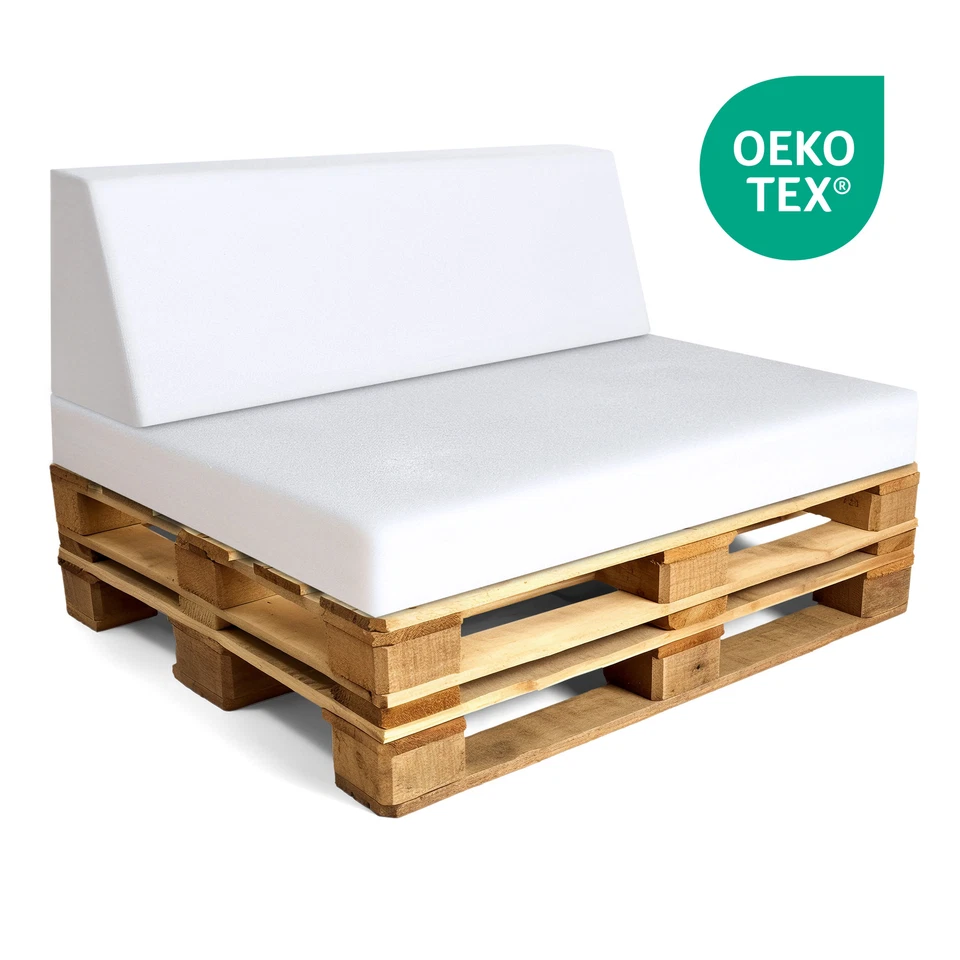 AMAZINGGIRL Schaumstoffplatte, Palettenkissen, Bodenmatratze -Ideal für Palettenmöbel & Bett