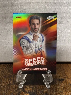 2024 Topps Chrome Formula 1 - Speed Demons Daniel Riccardo #SD-18 - Image 1 of 2