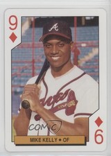1994 US Playing Card Bicycle Atlanta Braves Box Set Mike Kelly #9D