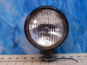 Single 5" Vintage 4" Clear Lens 12V Fog Light ,tractor Car Truck Hot Rod sae4415 - Picture 1 of 18