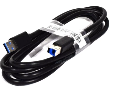 DELL USB 3.0 cable N26R1-JHP1 5Gbit/s 1.8m 1x USB Type-A plug to USB Type-B plug - Image 1 of 4