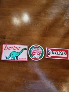 New-The Sinclair 3 Small Patch Collection-3 Different Retro Sinclair Patches - Picture 1 of 1