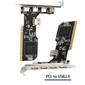 USB Splitter Converter PCI Card Controller Expansion card PCI Riser Card Adapter - Afbeelding 1 van 6