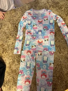 Squishmallows PJ Set Girls Small - Picture 1 of 3
