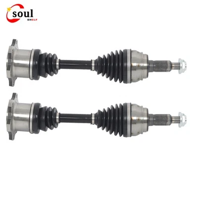 Front Pair CV Axle Shafts For Chevy GMC K1500 Suburban 1988-1996 1997 1998 1999 - Imagem 1 de 4