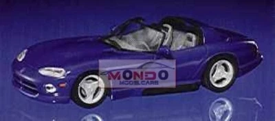 1:43 Minichamps Dodge Viper Cabrio 1993 Blue 430144031  Modellino - Immagine 1 di 2