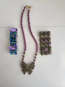 Costume Jewlery 3 Piece Lot 🦋 - Bild 1 von 5