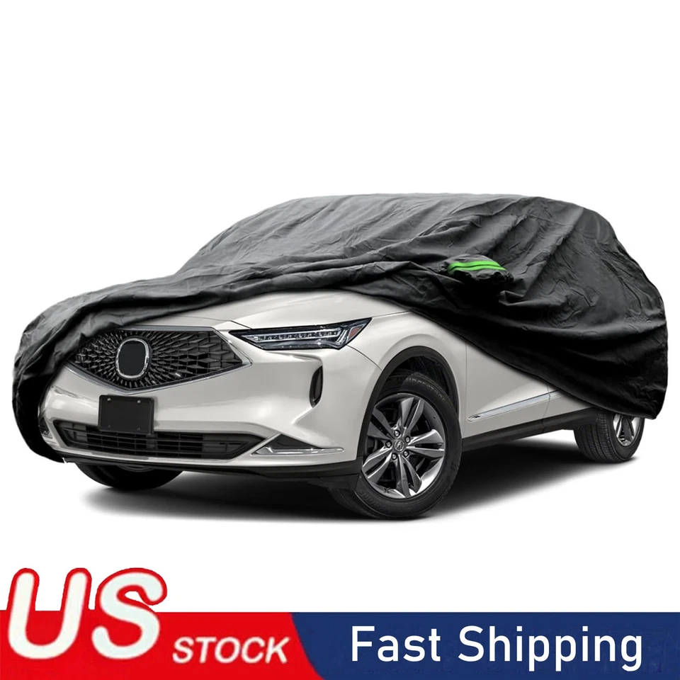 Capa de carro completa à prova de intempéries proteção contra geada neve sol todas as condições climáticas para Acura MDX - Imagem 1 de 4