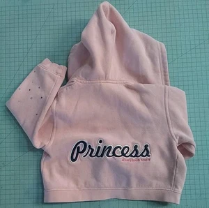Süßer Disney Pink Princess Hoodie Lil Mädchen Gr. XS (4/5) Rosa - Bild 1 von 14