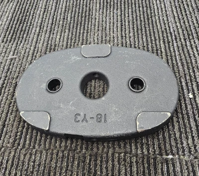 18-Y3 Fitness Weight Stack Upgrade Plate Cast Iron Gray 9-3/4" x 5-3/4" - Image 1 of 4