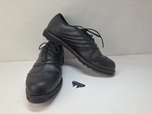 Hi-Tec Green Friend X4 Golf Shoes UK10 Black Dornoch Sports Outdoor S4650 - Picture 1 of 8