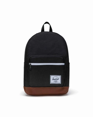 Mochila Herschel Pop Quiz 25L Azul Marinho-Preto/Castanho– Bolsa de Viagem para Laptop - Limitada - Imagem 1 de 4