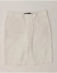 POLO GOLF RALPH LAUREN Womens Chino Shorts US 4 Small W32 White Cotton DH29 - Picture 1 of 4
