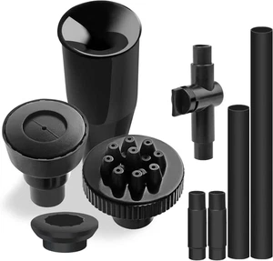 Plastic Fountain Nozzle 1/2, Fountain Head for Garden, Ponds, Tabletop Fish Pond - Picture 1 of 12