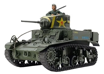 Tamiya 1/35 US Light Tank M3 Stuart Late Plastic Model Kit 35360 Military Japan - Immagine 1 di 4