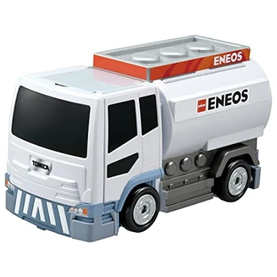 Takara Tomica Tomica Buru Ryu! Deformed Gathering Gas Stand ENEOS Minic Car Car - Image 1 of 4