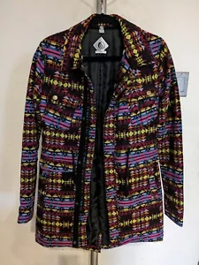 Volcom military coat jacket pendleton pattern Size Small - Picture 1 of 14