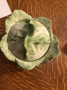 ZUPPA DI CAVOLI DA GIARDINO VINT T WO 1990 FITZ & FLOYD ANNI '90 SM TUREENS 24 OZ - Foto 1 di 14