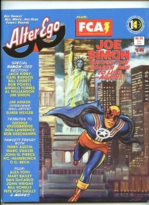 ALTER EGO MAGAZINE #36 TWO MORROWS JOE SIMON CARL BURGOS CAPTAIN AMERICA TOTH - Picture 1 of 2