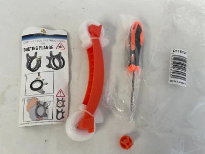 SECRET JARDIN DF16CUT CUTTING TOOL & SCREW DRIVER 4 DF16 Ducting Flange - Image 1 of 4