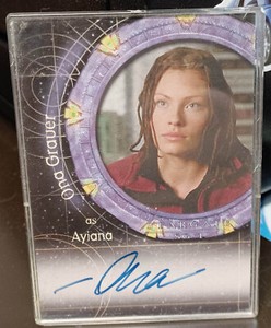 Stargate SG-1 Season 6 Auto - ONA GRAUER as Ayiana - A41