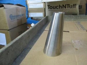 3" x 1,5" BUTTWELD, 304 EDELSTAHL LANGER EXZENTRISCHER REDUZIERROHRVERSCHRAUBUNG - Bild 1 von 1