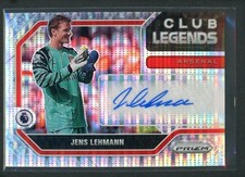 2021-22 JENS LEHMANN AUTO PANINI PRIZM PREMIER LEAGUE CLUB LEGENDS BREAKAWAY
