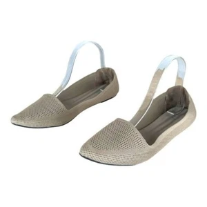 Mocassini scarpe slip on MIA donna 10M corrine sabbia beige elasticizzati comodi - Foto 1 di 14