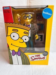 PLAYMATES FACES OF SPRINGFIELD THE SIMPSONS WAYLON SMITHERS DELUXE 9" TOY FIGURE - Picture 1 of 8