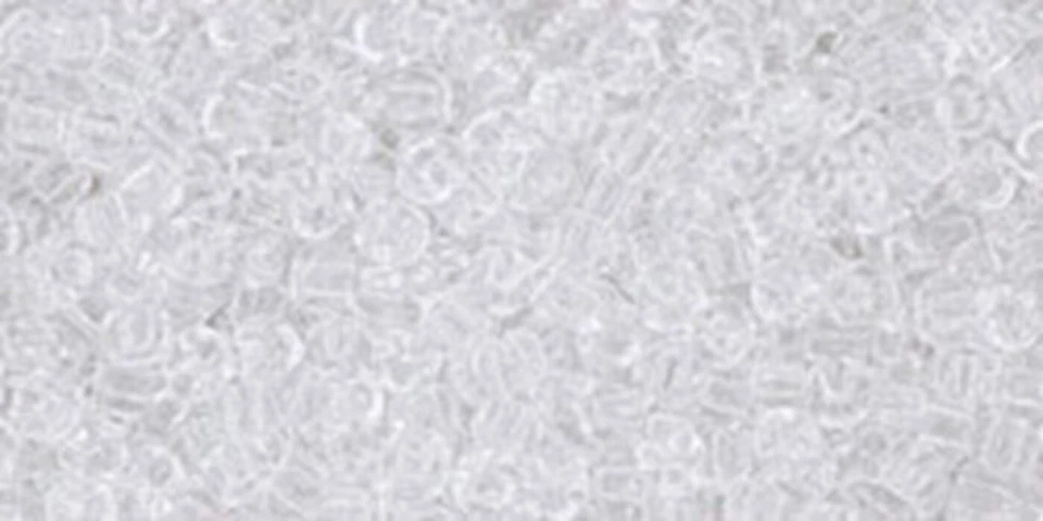 11/0, Cuentas Semilla Toho, #1, CRISTAL TRANSPARENTE, 10 gramos, TR-11-1 Foto 1 de 1