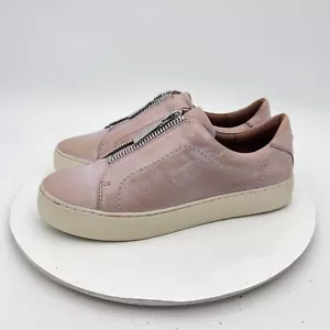 Frye Rebel Lena Reißverschluss Damengröße 8M rosa weiches Leder Frontreißverschluss Freizeitschuhe - Bild 1 von 12