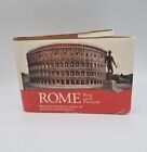 Vintage 1962 Rome Past & Present With Reconstructions Of Ancient Monuments Book