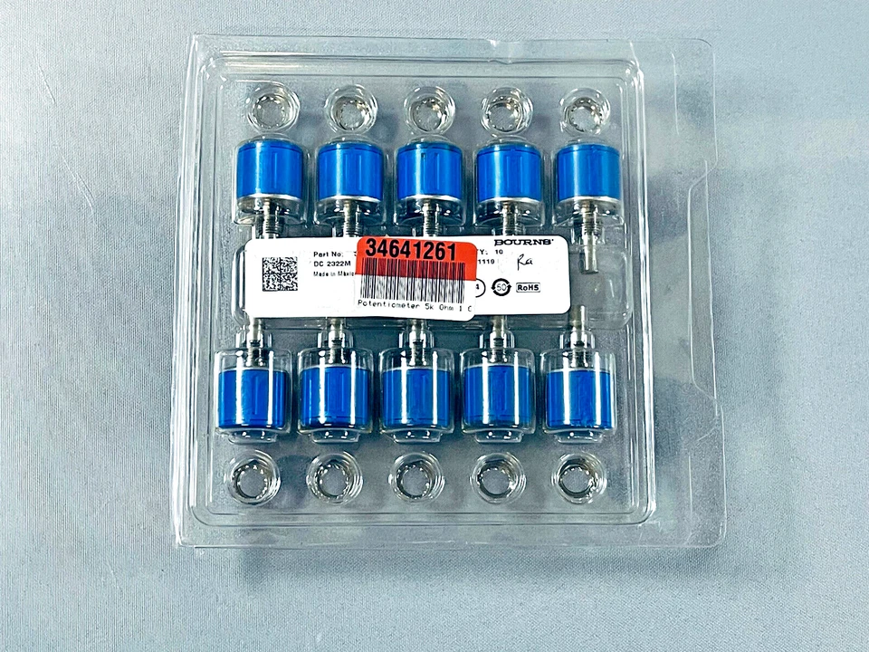 (Single) Bourns 3541H-520-502L DC 2322M 5K OHM Potentiometer (x1)