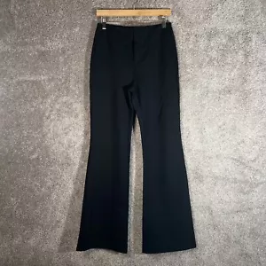 Halara Black Flare Leg Pull On Legging Pants Womens Petite Small PS Stretch - Picture 1 of 13
