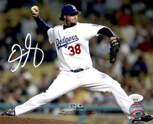 Eric Gagne autographed signed 8x10 photo MLB Los Angeles Dodgers JSA COA - Picture 1 of 2