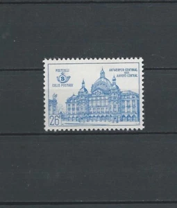 SELLO FERROVIARIO ESTACIÓN CENTRAL DE AMBERES BELGA 1963 MNH** TR368 - Imagen 1 de 1
