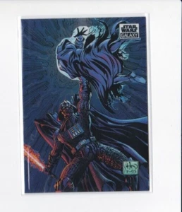 TOPPS CHROME STAR WARS GALAXY-"FORSAKE THE DARK SIDE" CARD-SHIPS FREE - Picture 1 of 21