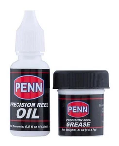 PENN Reel Oil and Lube Angler Combo Pack 1/2 Ounce Oil & 1/2 Ounce Grease NEW - Picture 1 of 1