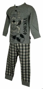Pigiama bambino ragazzo manica lunga collo serafino sleepwear HAPPY PEOPLE artic - Imagen 1 de 5