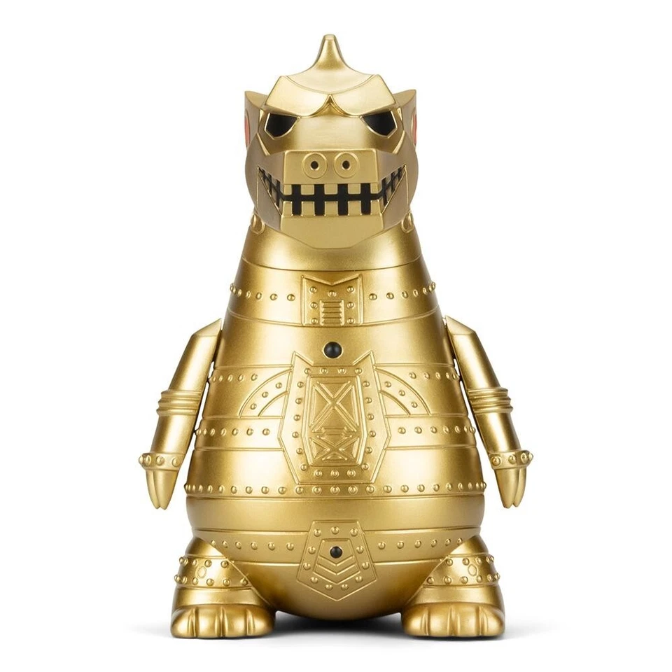 Kidrobot Mecha Godzilla 8" Vinilo Arte Figura MechaGOLDzilla COLOR DORADO NUEVO COMO NUEVO Foto 1 de 4