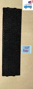 New Universal PC Tower Perforated Black Mesh Metal 5.25" Drive Bay Cover Plate - Afbeelding 1 van 13