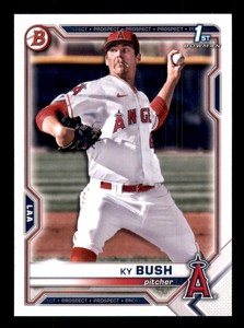 2021 Bowman Draft #BD-149 Ky Bush NR-MT