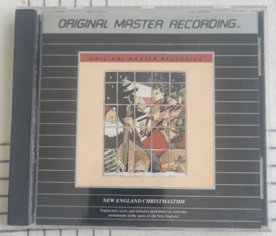 NEW ENGLAND CHRISTMAS TIDE 1987 CD Mobile Fidelity Sound Lab MFSL  MFCD 883 - Image 1 of 2