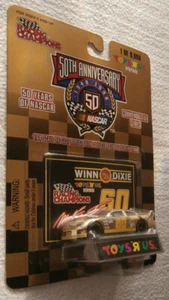 NASCAR 50TH ANNIVERSARY "Toys R Us" # 60 Diecast 1:64 Gold WINN DIXIE - Picture 1 of 3