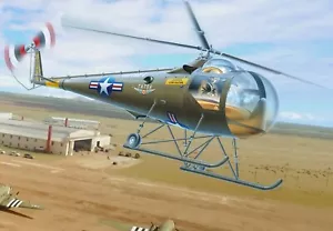 AMP 32002 Brantly B-2 helicopter 1/32 - Picture 1 of 3