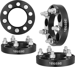 Distanziali Ruota, 1" Spessore 5X4,5 Adattatori Ruota, 5 Lug Distanziali Forgiati, Foro 82,5 Mm - Foto 1 di 3