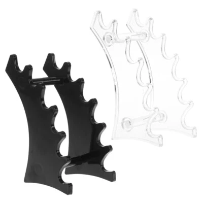 MARKENLOS Makeup Brush Eyeshadow Pencil Pen Display Stand 6 Rooms Rack Holder