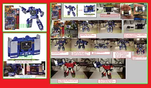Transformers Kingdom Core Class Soundwave 3.5" + 0.5" Laserbeak Cassette VAULT - Picture 1 of 1