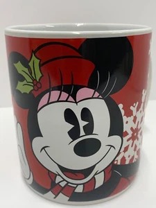 GALERIE DISNEY MINNIE MOUSE OVERSIZED CHRISTMAS EDITION MUG - Picture 1 of 10