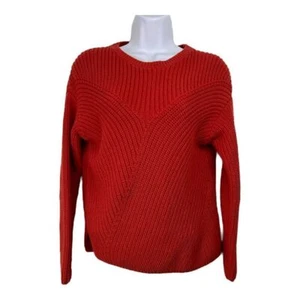 Maglione donna Rachel Zoe maglia grossa taglia XS nonno pescatore retrò spesso pesante - Foto 1 di 4